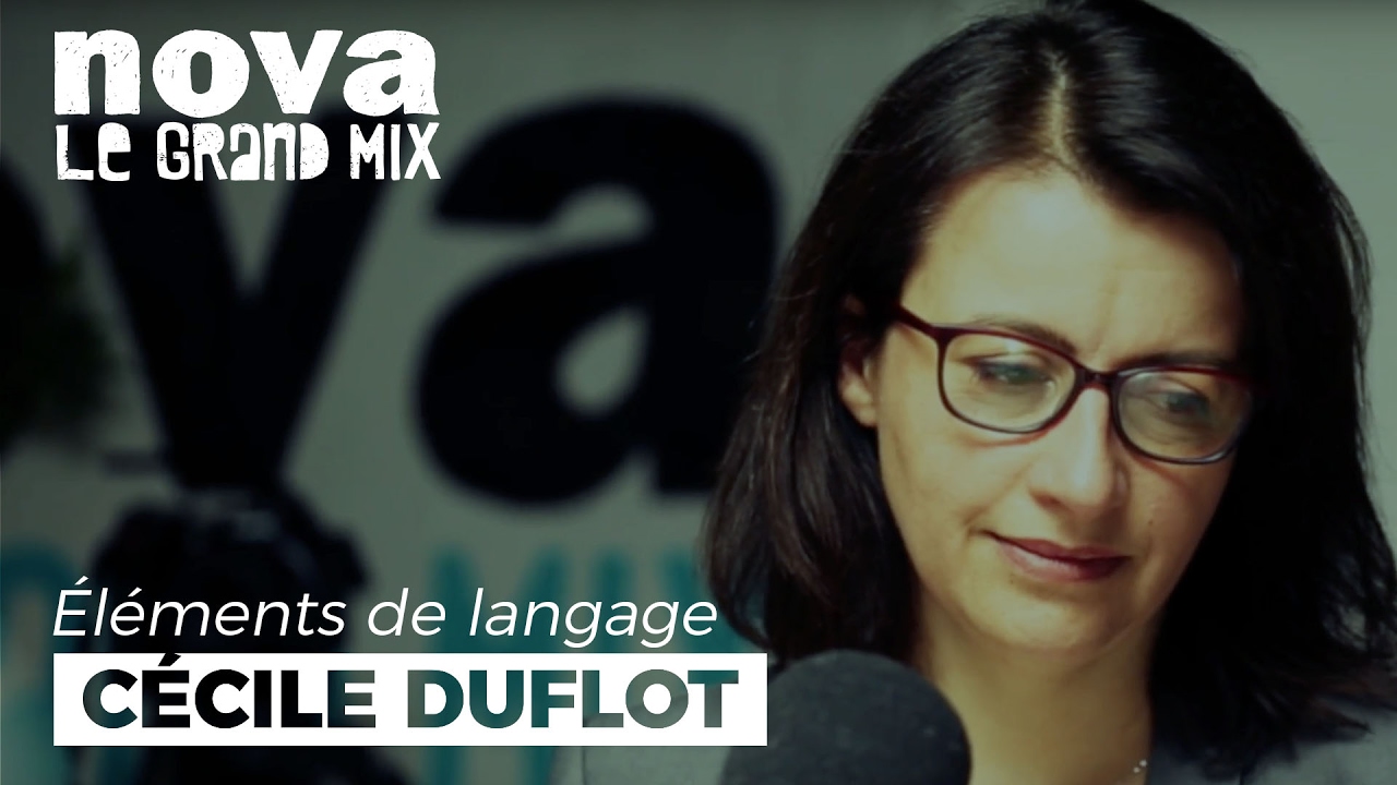 Cécile Duflot dans Éléments de Langage Cécile Duflot dans Éléments de Langage