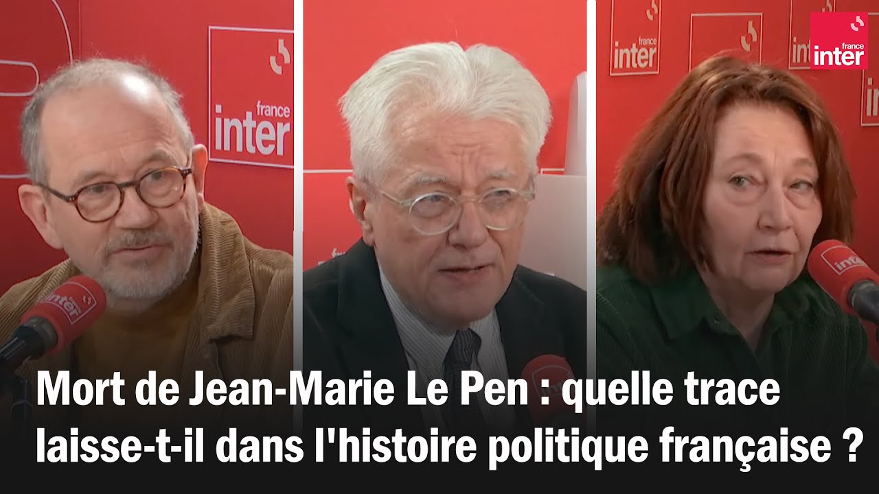 Mort de Jean-Marie Le Pen : Quelle trace laisse-t-il dans l’histoire politique française ? Mort de Jean-Marie Le Pen : Quelle trace laisse-t-il dans l’histoire politique française ?