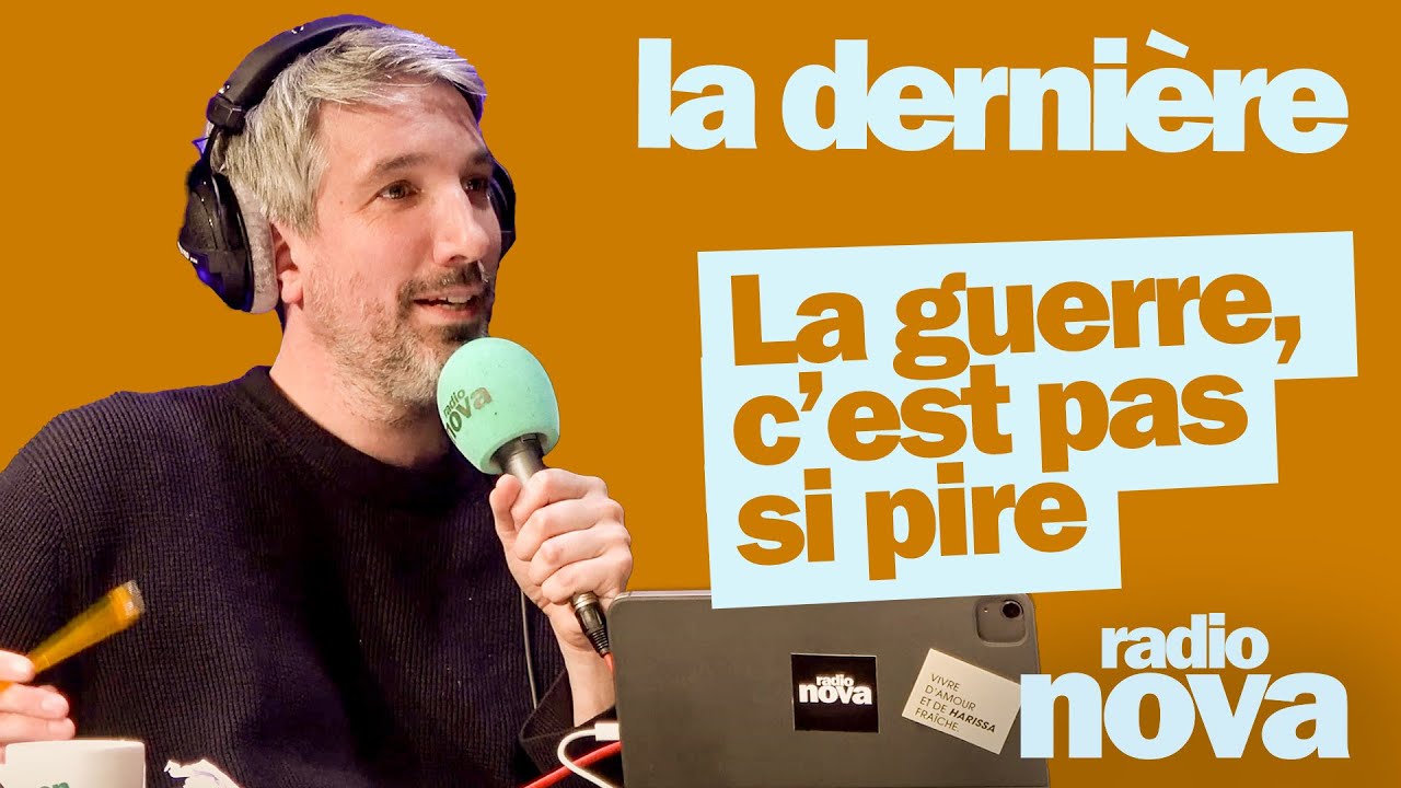 La guerre, c’est pas si pire – La chronique de Guillaume Meurice dans « La dernière » La guerre, c’est pas si pire – La chronique de Guillaume Meurice dans « La dernière »