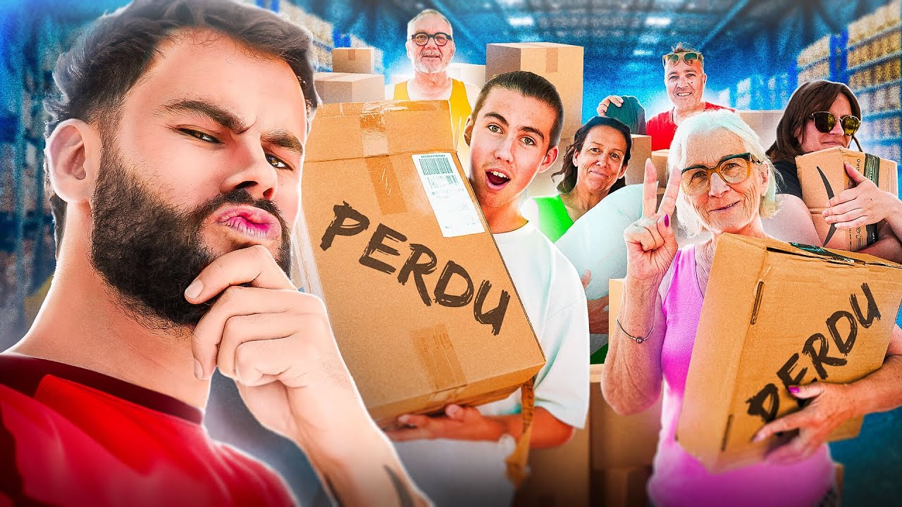 ON OUVRE DES COLIS PERDUS AVEC MA FAMILLE ! ON OUVRE DES COLIS PERDUS AVEC MA FAMILLE !