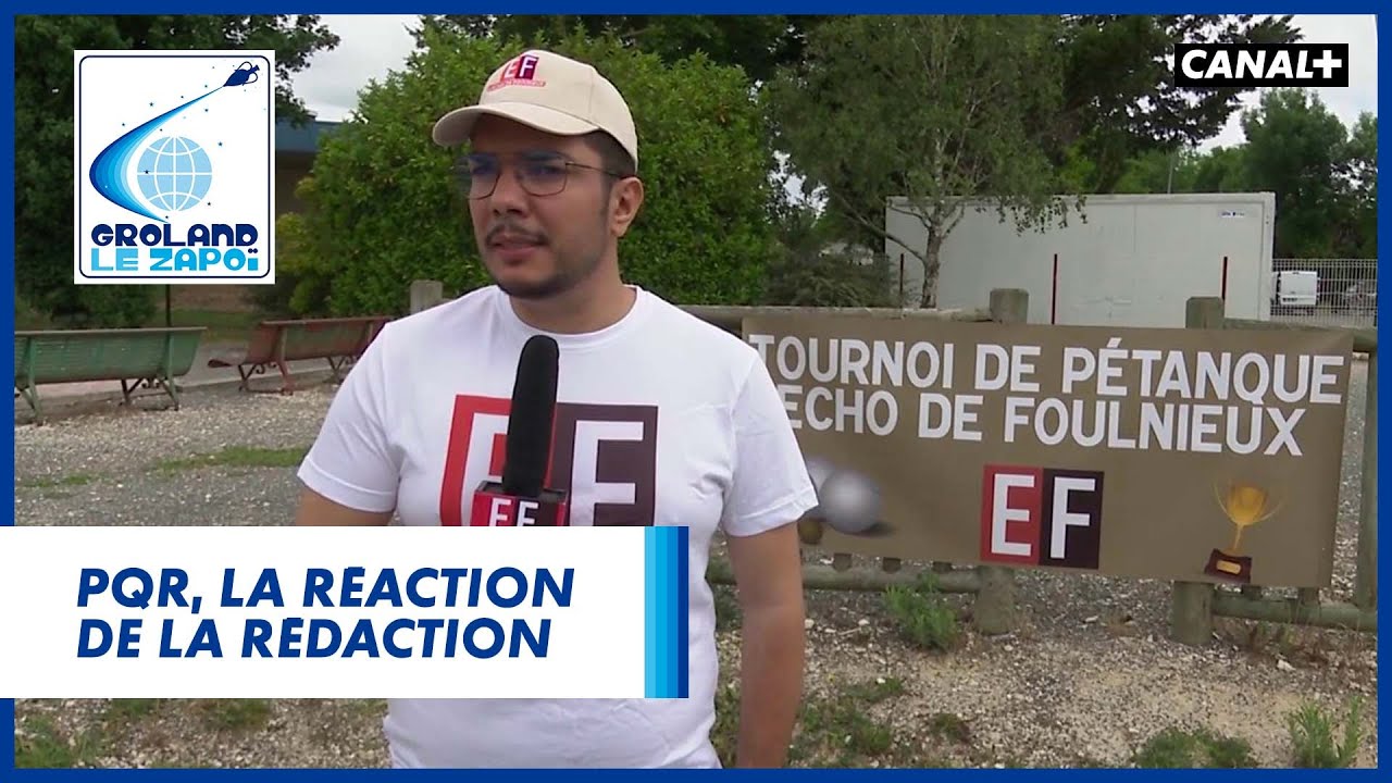 PQR, la réaction de la rédaction – Groland – CANAL+ PQR, la réaction de la rédaction – Groland – CANAL+