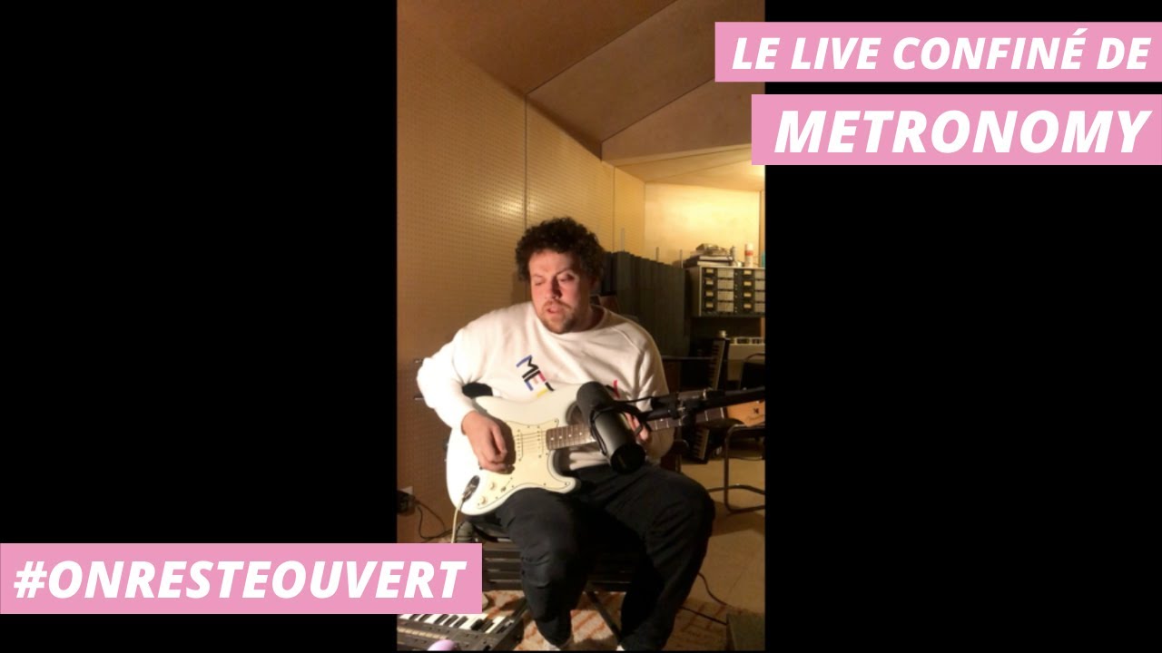 Le live confiné de Joseph Mount de Metronomy | On Reste Ouvert Le live confiné de Joseph Mount de Metronomy | On Reste Ouvert