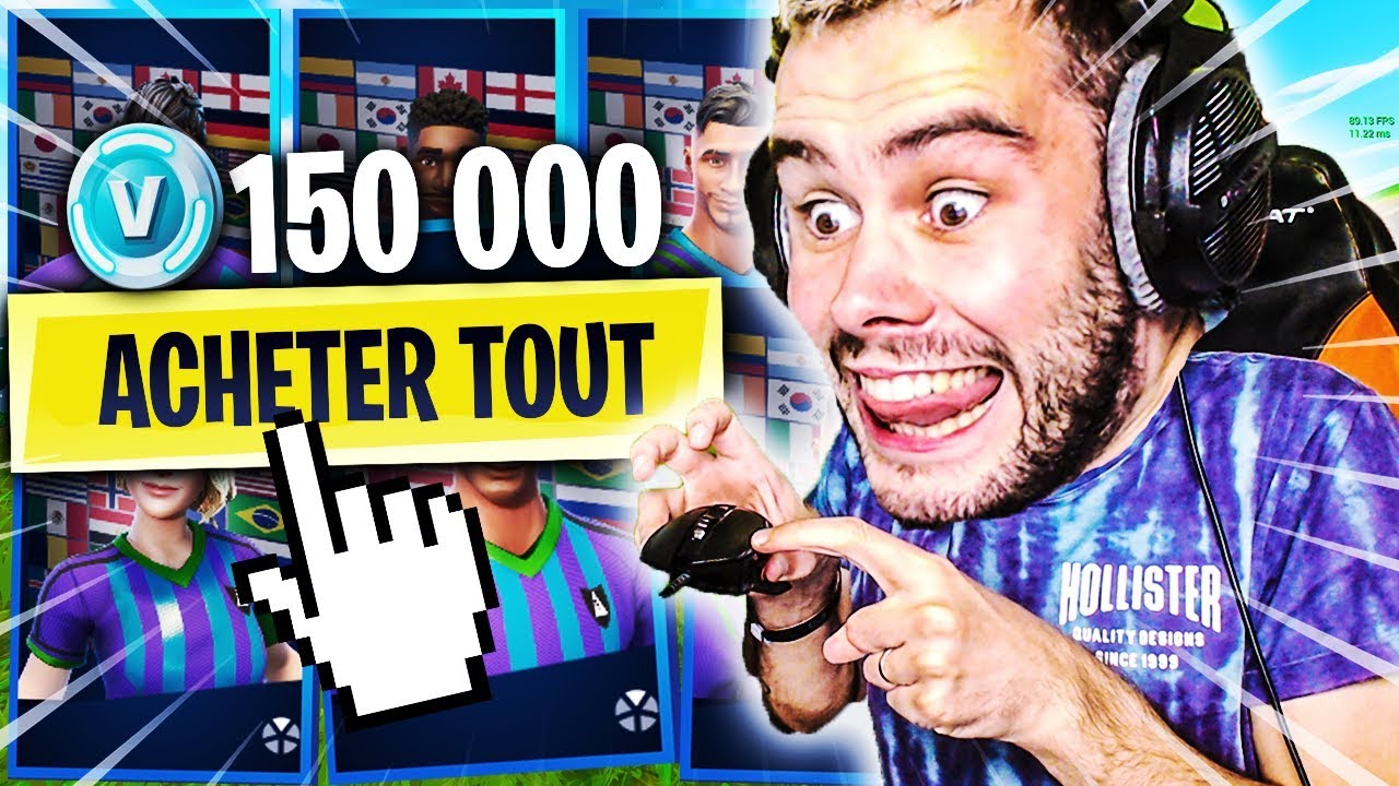 J’AI VRAIMENT ACHETÉ TOUS LES SKINS DE LA COUPE DU MONDE SUR FORTNITE BATTLE ROYALE ?!! J’AI VRAIMENT ACHETÉ TOUS LES SKINS DE LA COUPE DU MONDE SUR FORTNITE BATTLE ROYALE ?!!
