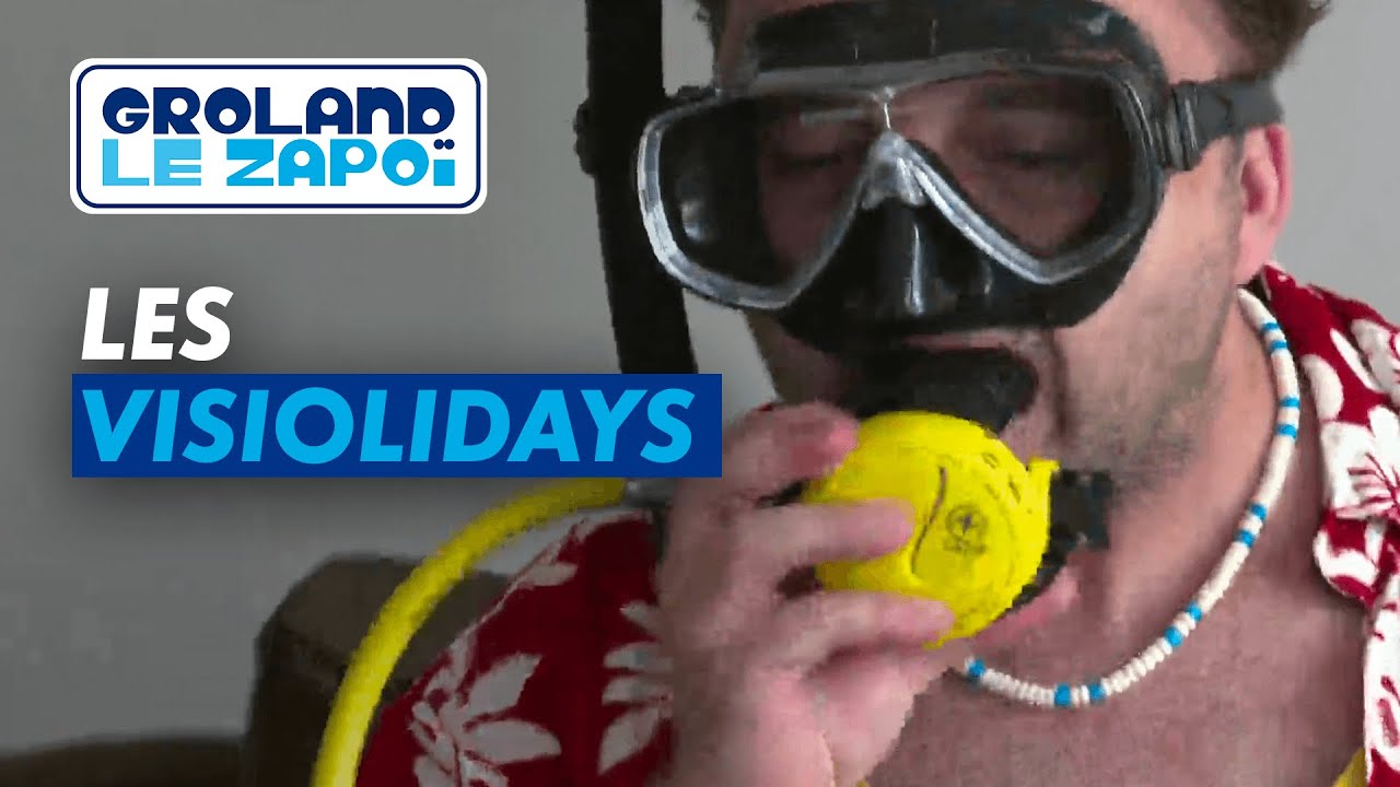 Les vacances en visioconférence – Groland – CANAL+ Les vacances en visioconférence – Groland – CANAL+