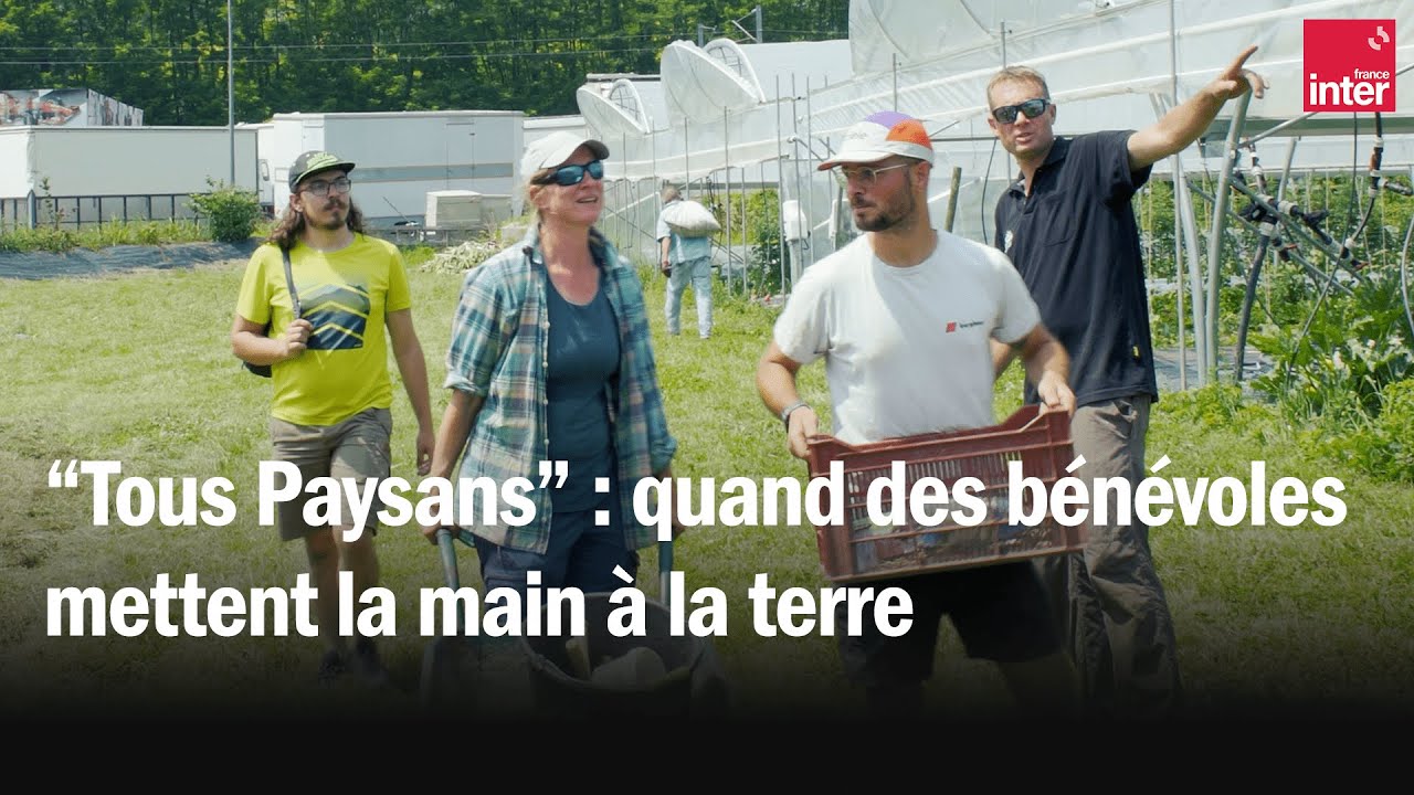 « Tous Paysans » : quand des bénévoles mettent la main à la terre « Tous Paysans » : quand des bénévoles mettent la main à la terre