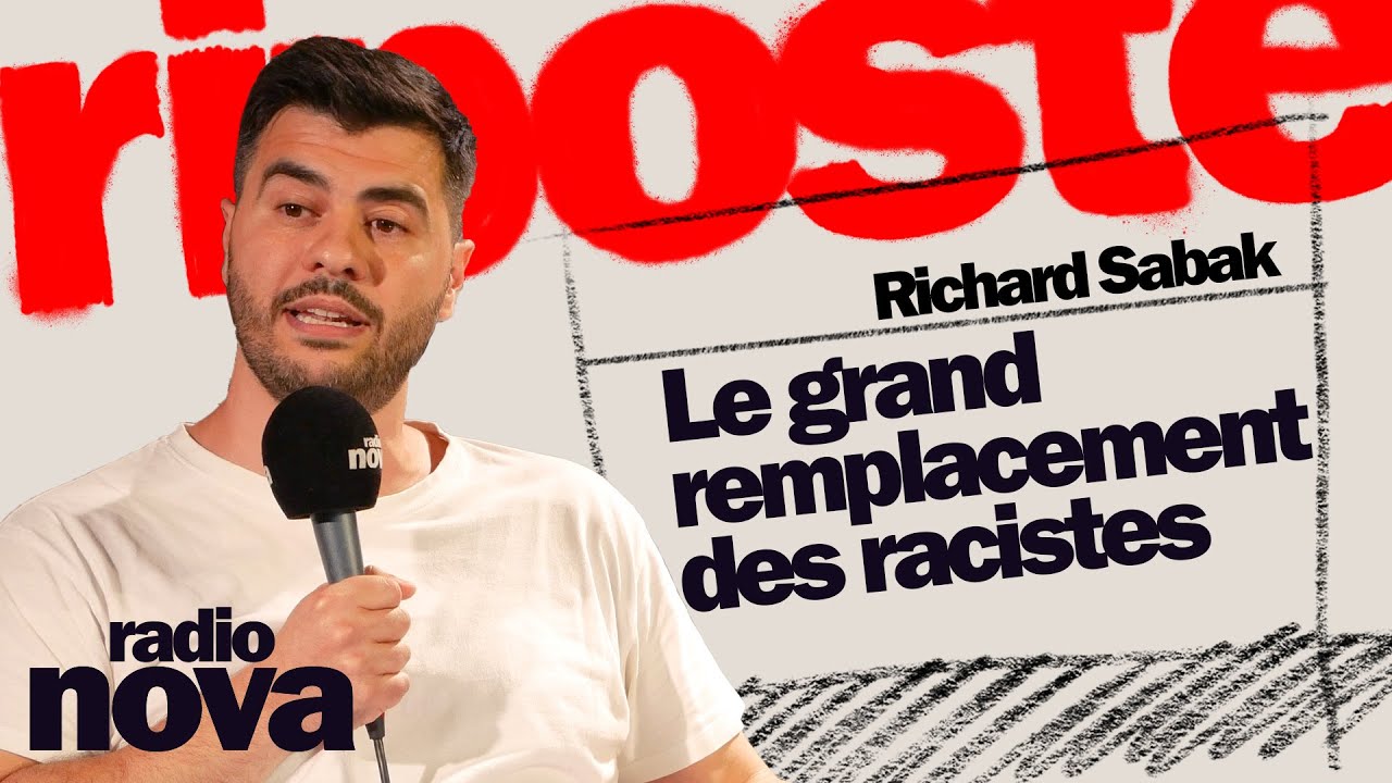 Le grand remplacement des racistes – La chronique de Richard Sabak dans « La riposte » Le grand remplacement des racistes – La chronique de Richard Sabak dans « La riposte »