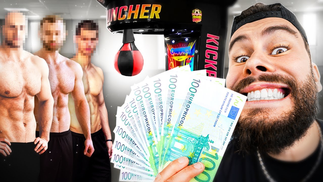 1 000€ POUR L’ABONNÉ QUI FRAPPE LE PLUS FORT ! (dans ma machine à coup de poing) 1 000€ POUR L’ABONNÉ QUI FRAPPE LE PLUS FORT ! (dans ma machine à coup de poing)