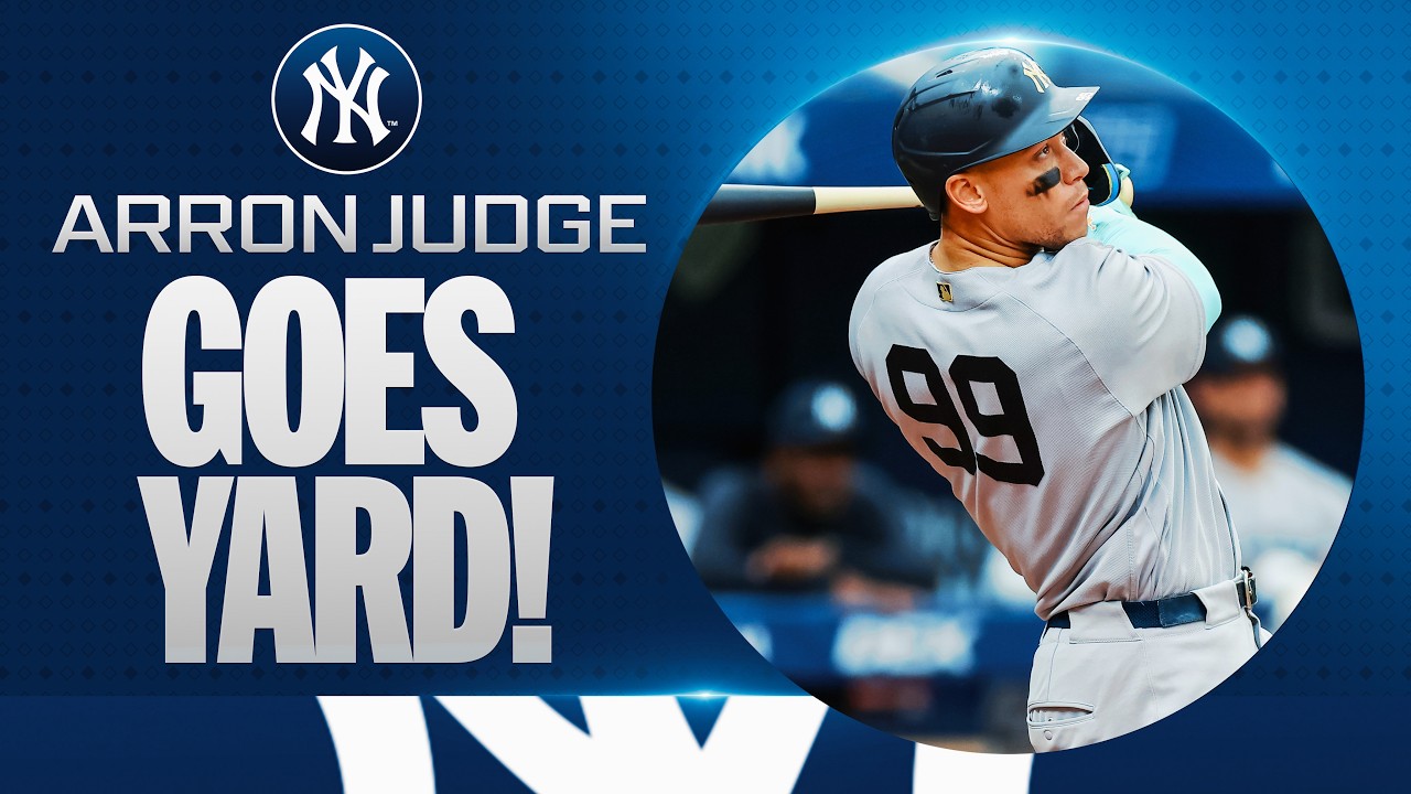 Aaron Judge hammers his fourth home run of the 2026 season! | MLB Highlights Aaron Judge hammers his fourth home run of the 2026 season! | MLB Highlights