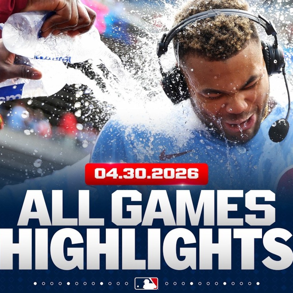 Highlights from ALL GAMES on 4/30 (Phillies walk it off TWICE, Orioles crush 2 grand slams, MORE!) Highlights from ALL GAMES on 4/30 (Phillies walk it off TWICE, Orioles crush 2 grand slams, MORE!)
