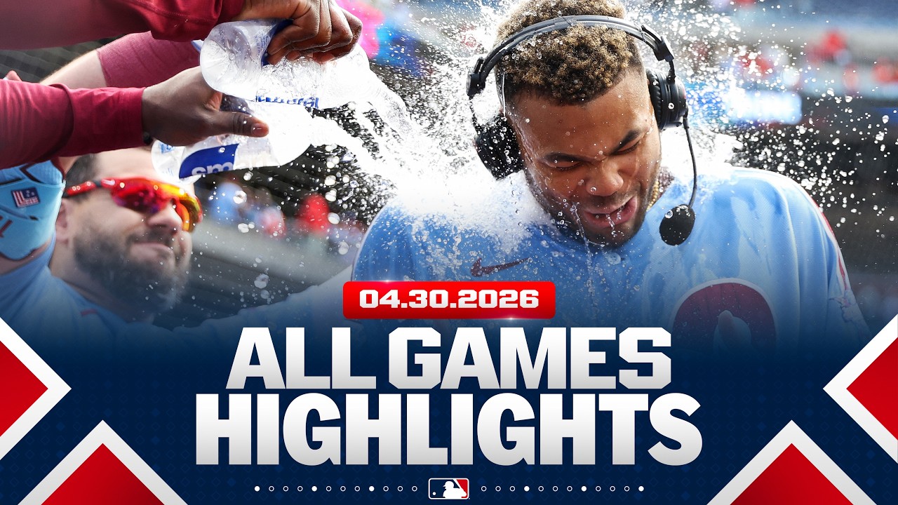 Highlights from ALL GAMES on 4/30 (Phillies walk it off TWICE, Orioles crush 2 grand slams, MORE!) Highlights from ALL GAMES on 4/30 (Phillies walk it off TWICE, Orioles crush 2 grand slams, MORE!)