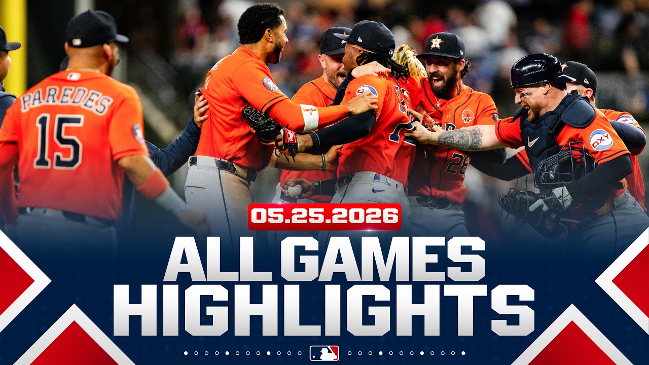 Highlights from ALL GAMES on 5/25 (Astros combined NO-HITTER, Colton Cowser WALK-OFF HR, MORE!) Highlights from ALL GAMES on 5/25 (Astros combined NO-HITTER, Colton Cowser WALK-OFF HR, MORE!)