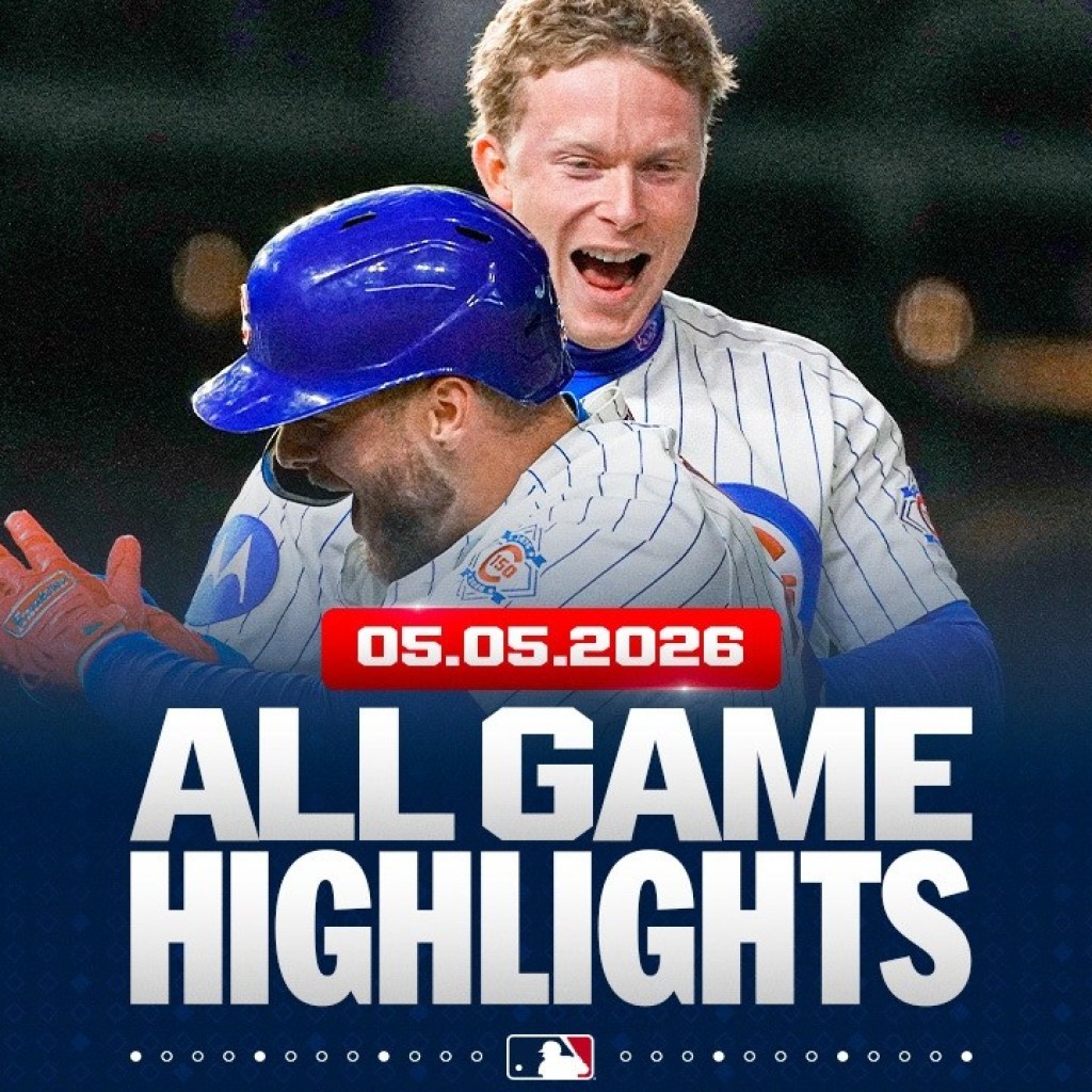 Highlights from ALL GAMES on 5/5 (Cubs walk-off winners AGAIN, Harper’s big day, and MORE!) Highlights from ALL GAMES on 5/5 (Cubs walk-off winners AGAIN, Harper’s big day, and MORE!)