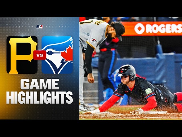 Pirates vs. Blue Jays Game Highlights (5/22/26) | MLB Highlights Pirates vs. Blue Jays Game Highlights (5/22/26) | MLB Highlights
