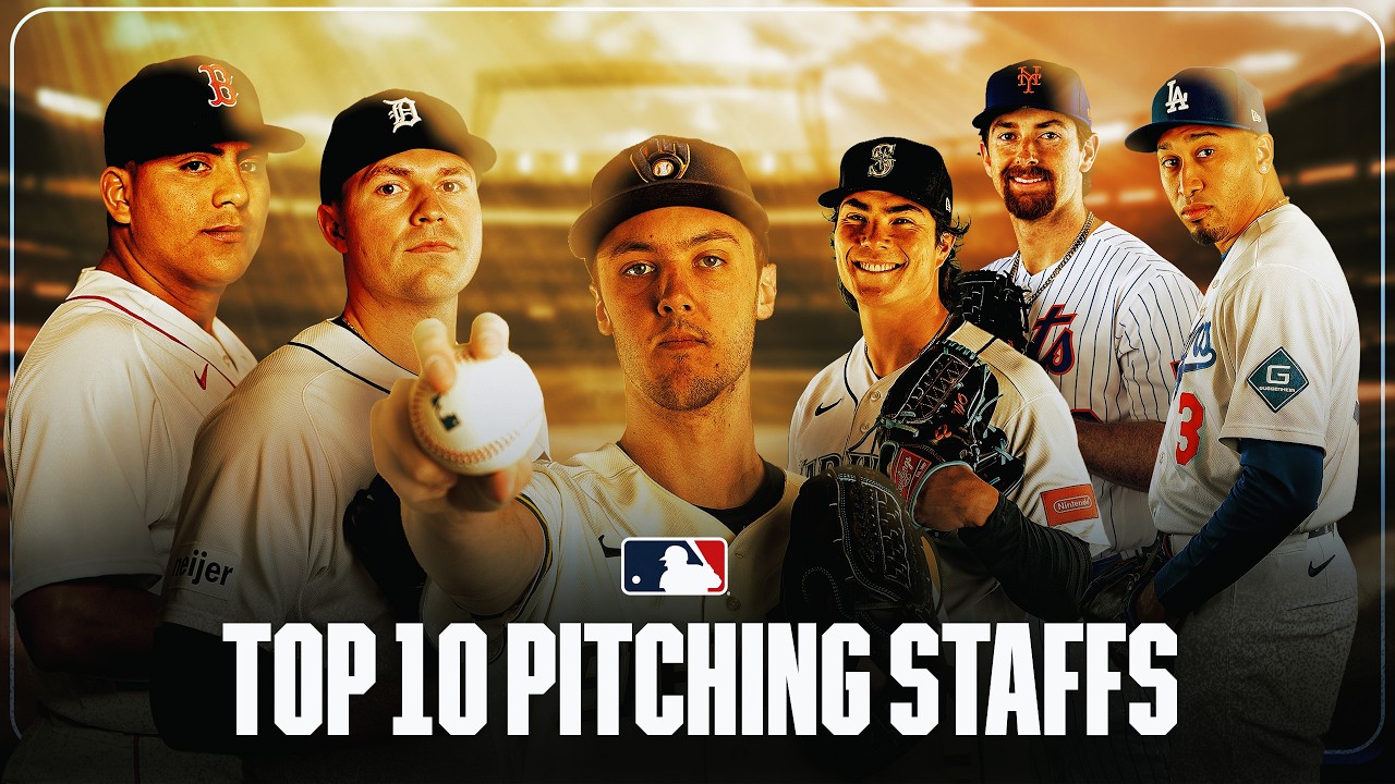 Ranking the top 10 pitching staffs in MLB right now! (Ft. Dodgers, Mariners, Blue Jays AND MORE!) Ranking the top 10 pitching staffs in MLB right now! (Ft. Dodgers, Mariners, Blue Jays AND MORE!)