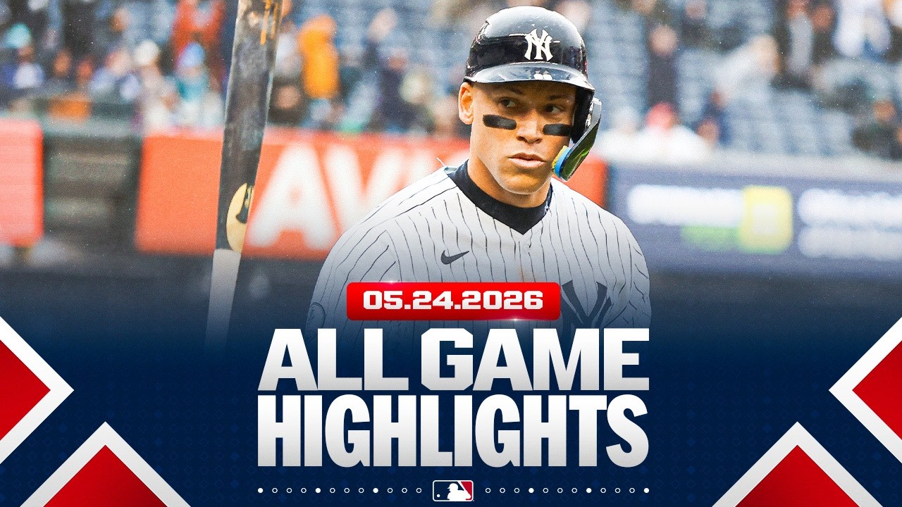 Highlights from ALL GAMES on 5/24 (Judge & Yankees, Marlins, Orioles walk-off HRs, and MORE!) Highlights from ALL GAMES on 5/24 (Judge & Yankees, Marlins, Orioles walk-off HRs, and MORE!)
