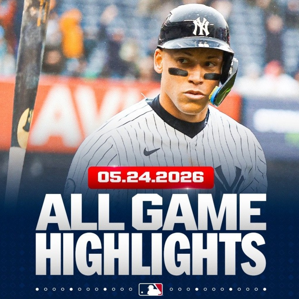 Highlights from ALL GAMES on 5/24 (Judge & Yankees, Marlins, Orioles walk-off HRs, and MORE!) Highlights from ALL GAMES on 5/24 (Judge & Yankees, Marlins, Orioles walk-off HRs, and MORE!)