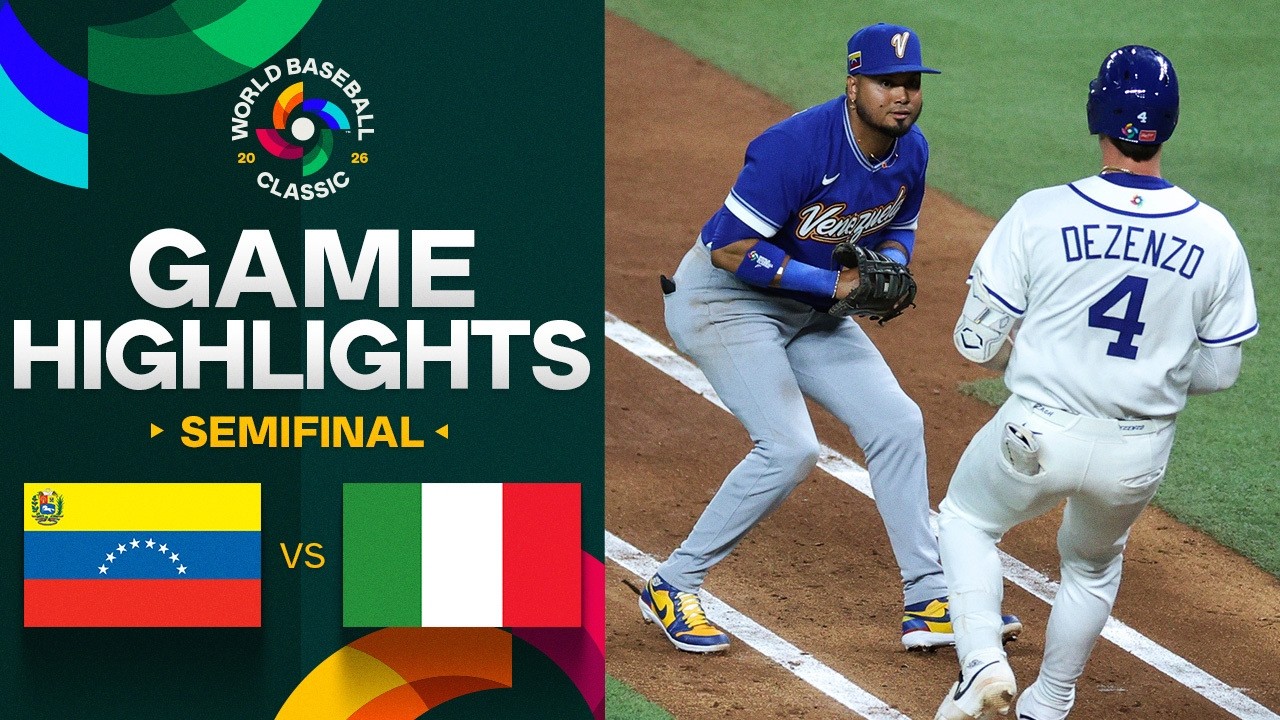Venezuela vs. Italy 2026 World Baseball Classic Semifinals | Game Highlights Venezuela vs. Italy 2026 World Baseball Classic Semifinals | Game Highlights