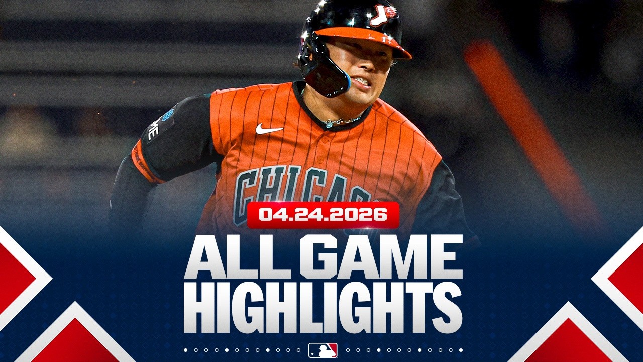 Highlights from ALL GAMES on 4/24 (Munetaka Murakami homers AGAIN, Konnor Griffin’s 1st HR & MORE!) Highlights from ALL GAMES on 4/24 (Munetaka Murakami homers AGAIN, Konnor Griffin’s 1st HR & MORE!)