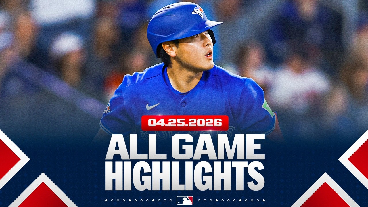 Highlights from ALL GAMES on 4/25 (Roki & Dodgers snap Cubs win streak, Okamoto heating up & MORE!) Highlights from ALL GAMES on 4/25 (Roki & Dodgers snap Cubs win streak, Okamoto heating up & MORE!)