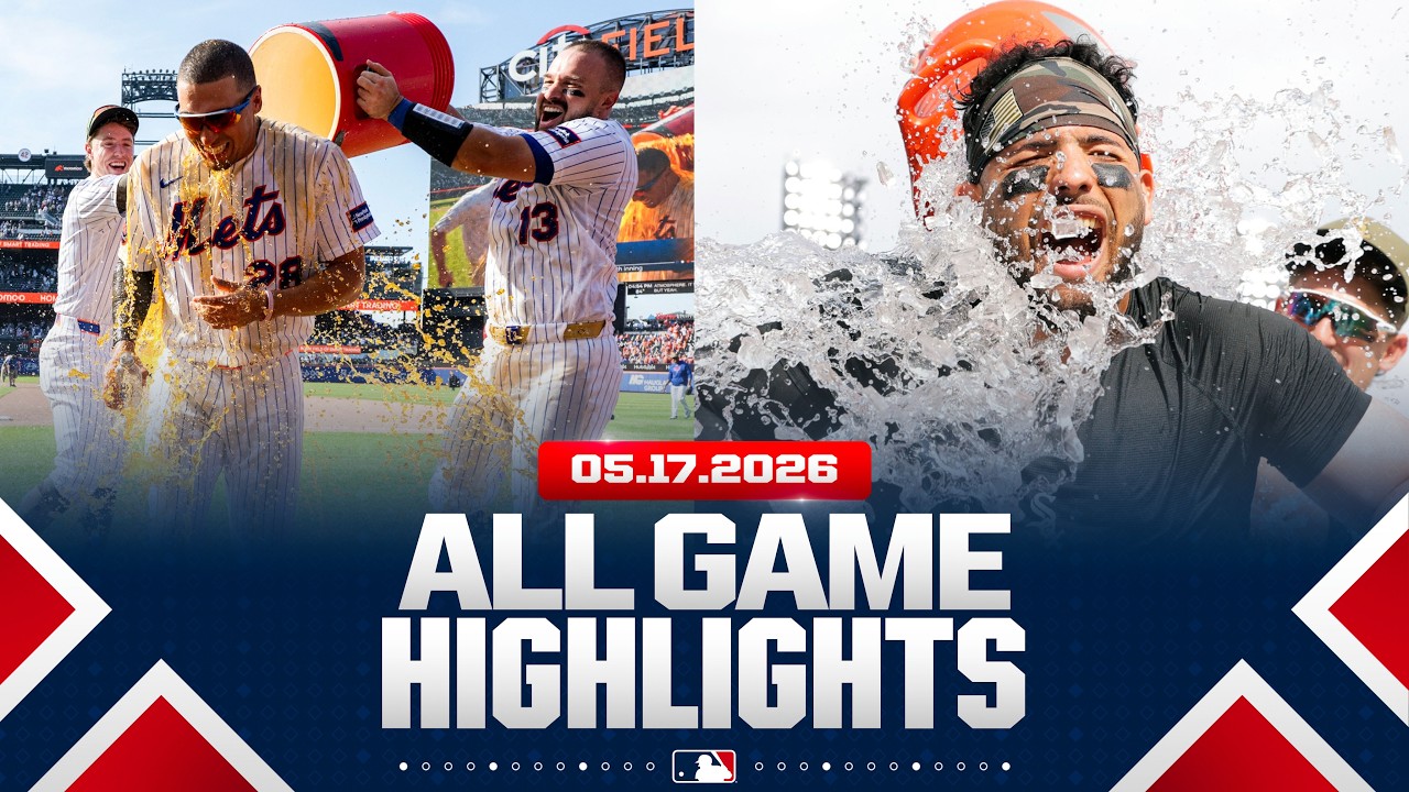 Highlights from ALL GAMES on 5/17 (Mets and White Sox WALK OFF their respective city rivals, MORE!) Highlights from ALL GAMES on 5/17 (Mets and White Sox WALK OFF their respective city rivals, MORE!)