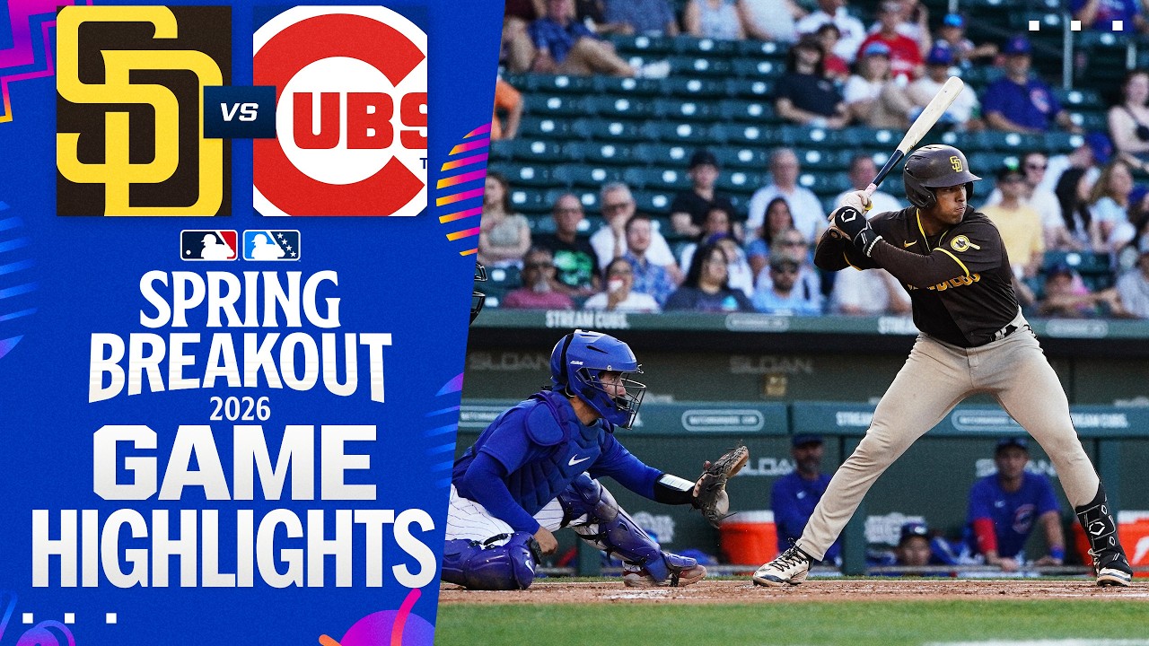 Padres vs. Cubs Spring Breakout Game Highlights (3/21/26) | MLB Highlights Padres vs. Cubs Spring Breakout Game Highlights (3/21/26) | MLB Highlights