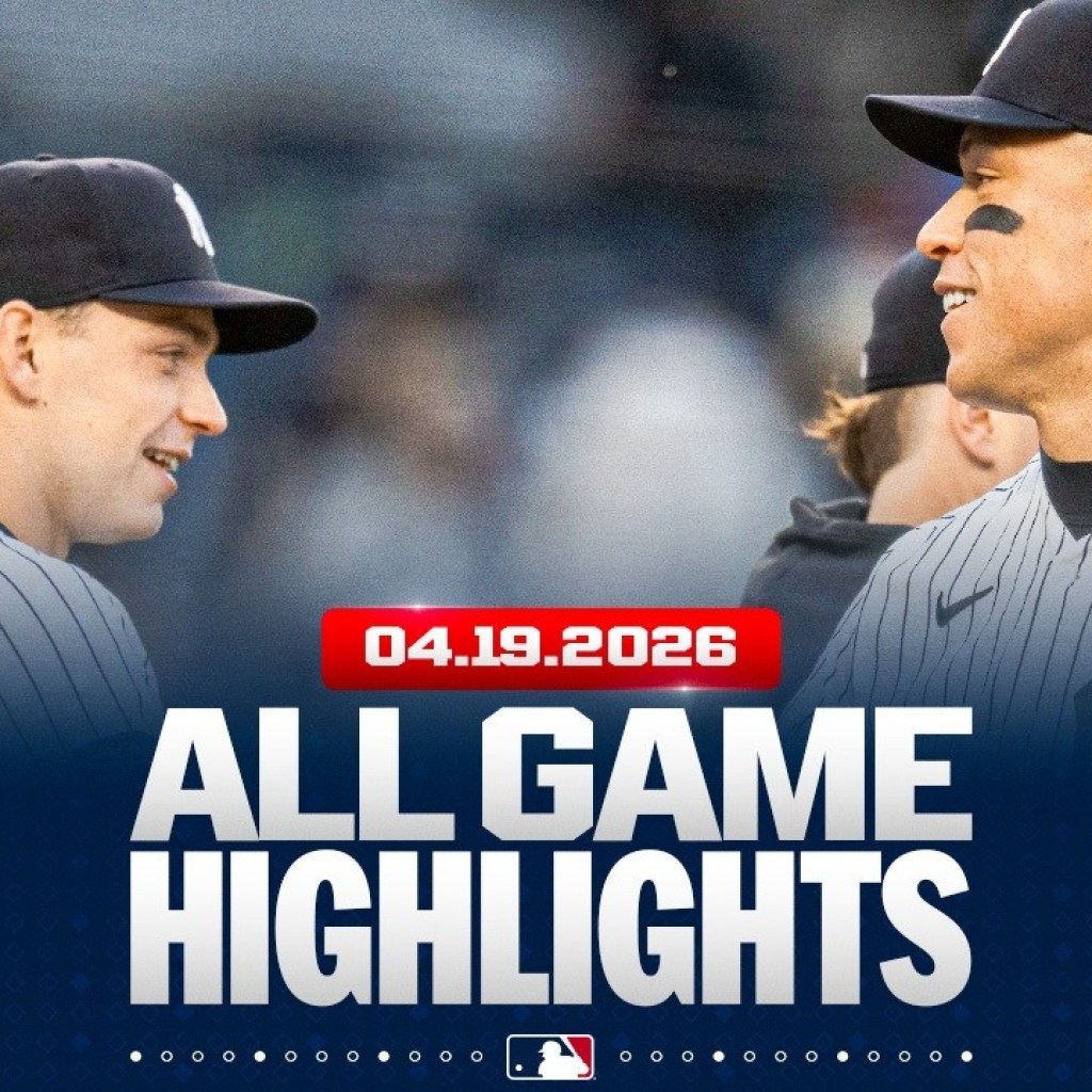 Highlights from ALL GAMES on 4/19 (Judge, Murakami, Okamoto, Yordan, and more stars go yard, MORE!) Highlights from ALL GAMES on 4/19 (Judge, Murakami, Okamoto, Yordan, and more stars go yard, MORE!)