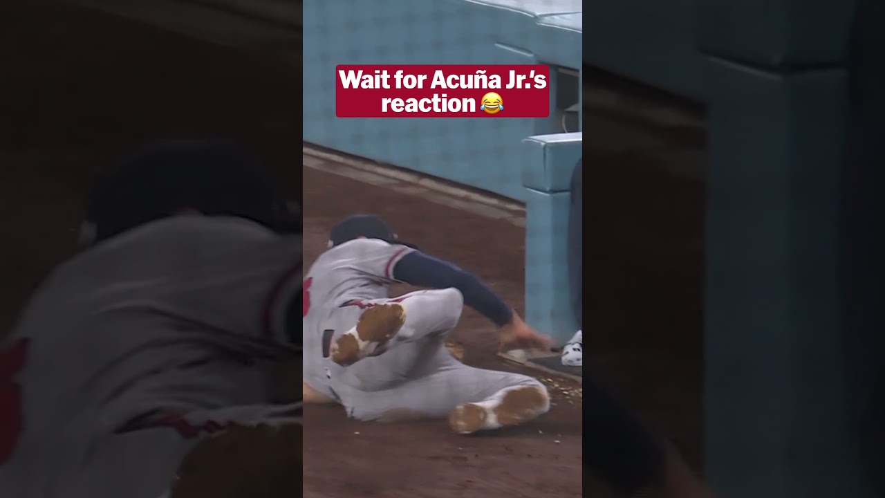 Matt Olson made a remarkable catch … Ronald Acuña Jr. LOVED it Matt Olson made a remarkable catch … Ronald Acuña Jr. LOVED it