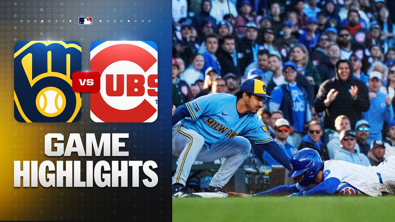 Brewers vs. Cubs Highlights (5/20/26) | MLB Highlights Brewers vs. Cubs Highlights (5/20/26) | MLB Highlights