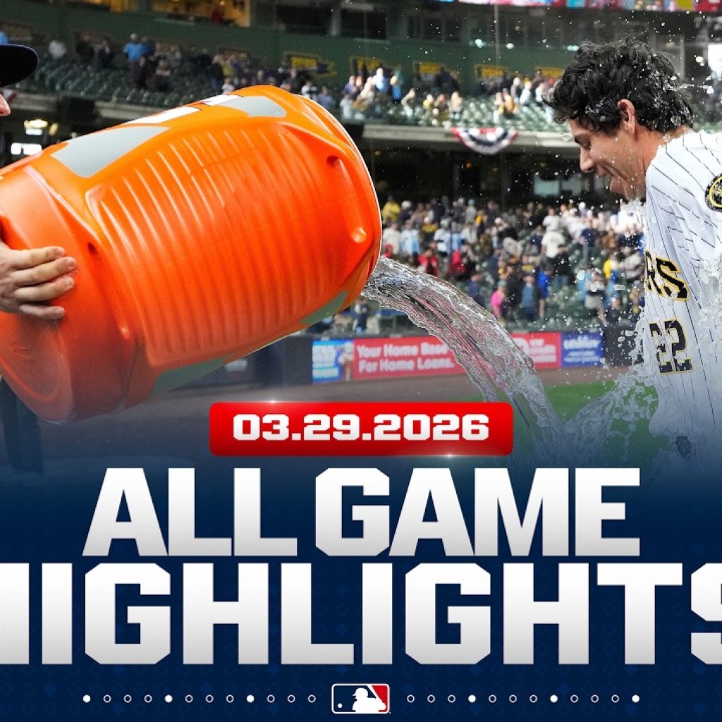 Highlights from ALL GAMES on 3/29! (Brewers EPIC comeback win, Caissie walk-off HR, and MORE!) Highlights from ALL GAMES on 3/29! (Brewers EPIC comeback win, Caissie walk-off HR, and MORE!)