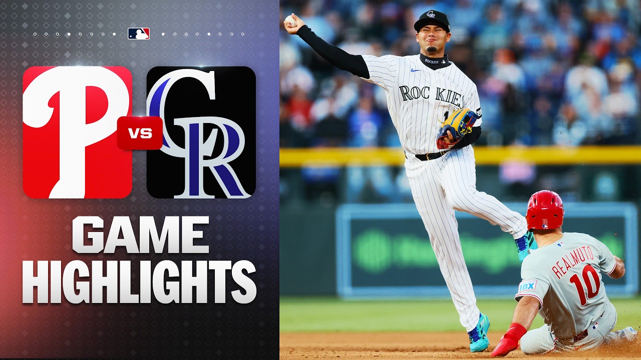 Phillies vs. Rockies Game Highlights (4/4/26) | MLB Highlights Phillies vs. Rockies Game Highlights (4/4/26) | MLB Highlights