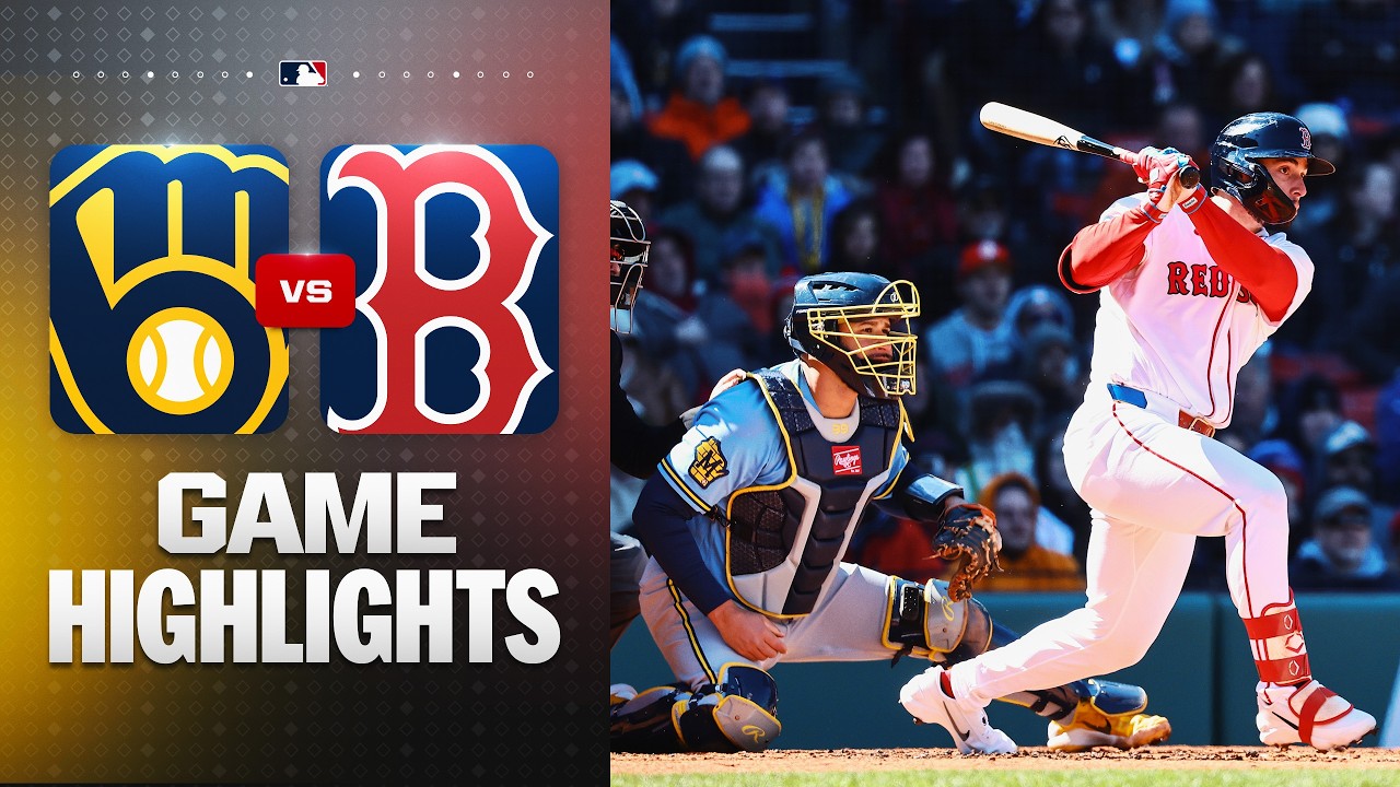 Brewers vs. Red Sox Game Highlights (4/8/26) | MLB Highlights Brewers vs. Red Sox Game Highlights (4/8/26) | MLB Highlights
