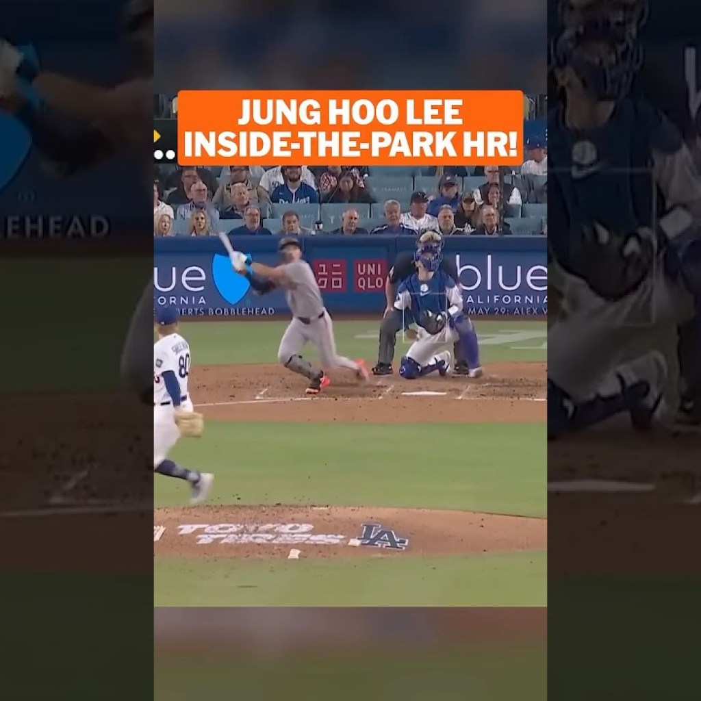 JUNG HOO LEE INSIDE-THE-PARK HOME RUN! μ΄μ ν JUNG HOO LEE INSIDE-THE-PARK HOME RUN! μ΄μ ν