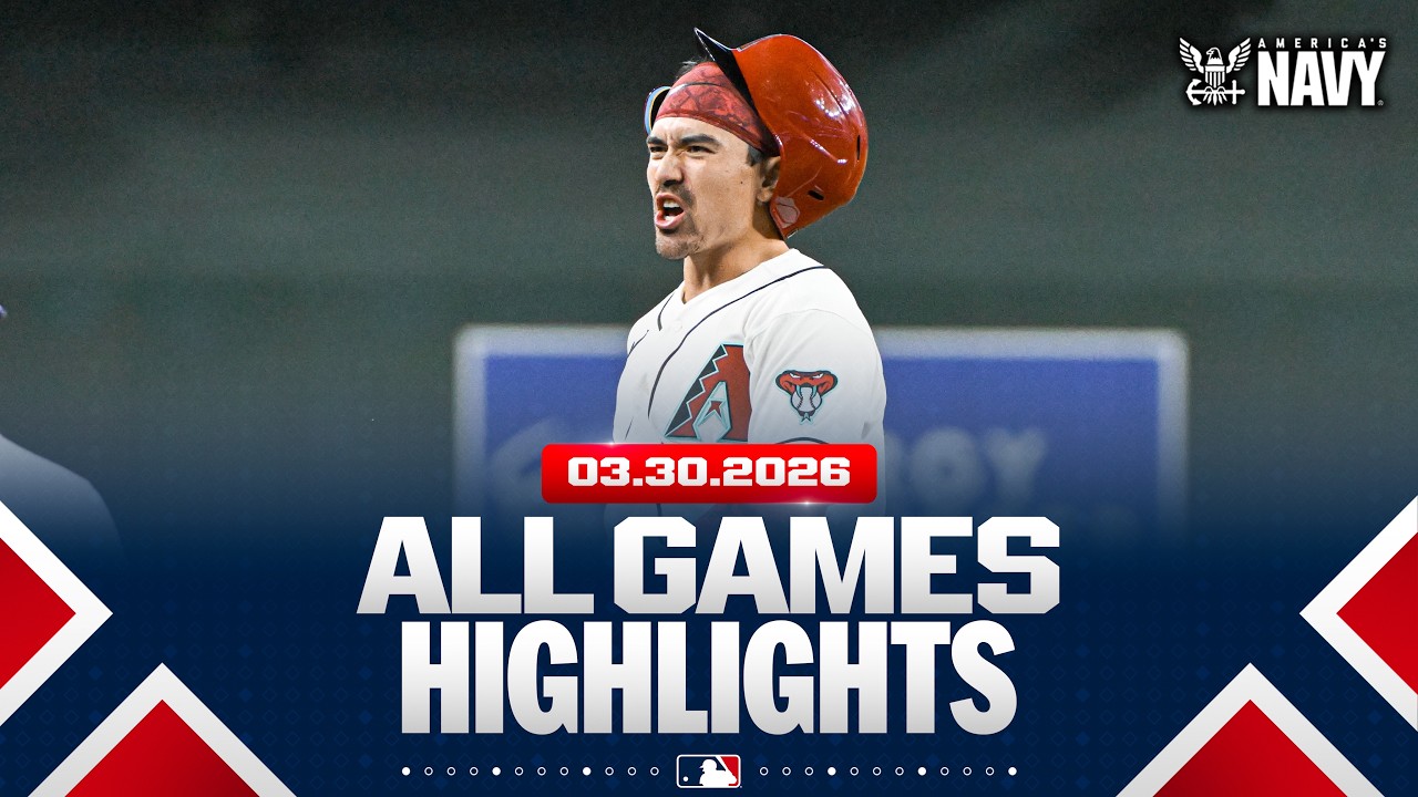 Highlights from ALL GAMES on 3/30! (Cal Raleigh’s walk-off, Soroka’s immaculate inning, and MORE!) Highlights from ALL GAMES on 3/30! (Cal Raleigh’s walk-off, Soroka’s immaculate inning, and MORE!)
