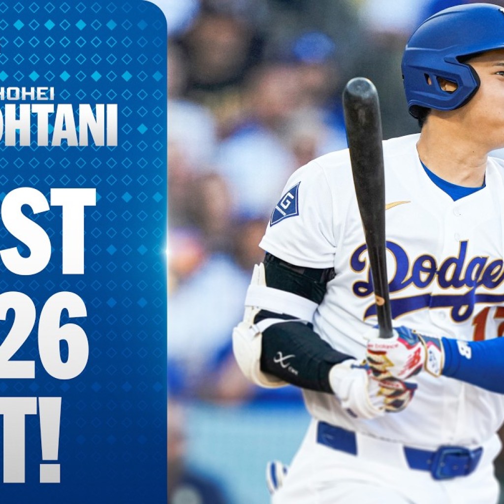 Shohei Ohtani collects his first hit of the 2026 MLB season! 大谷翔平ハイライト Shohei Ohtani collects his first hit of the 2026 MLB season! 大谷翔平ハイライト