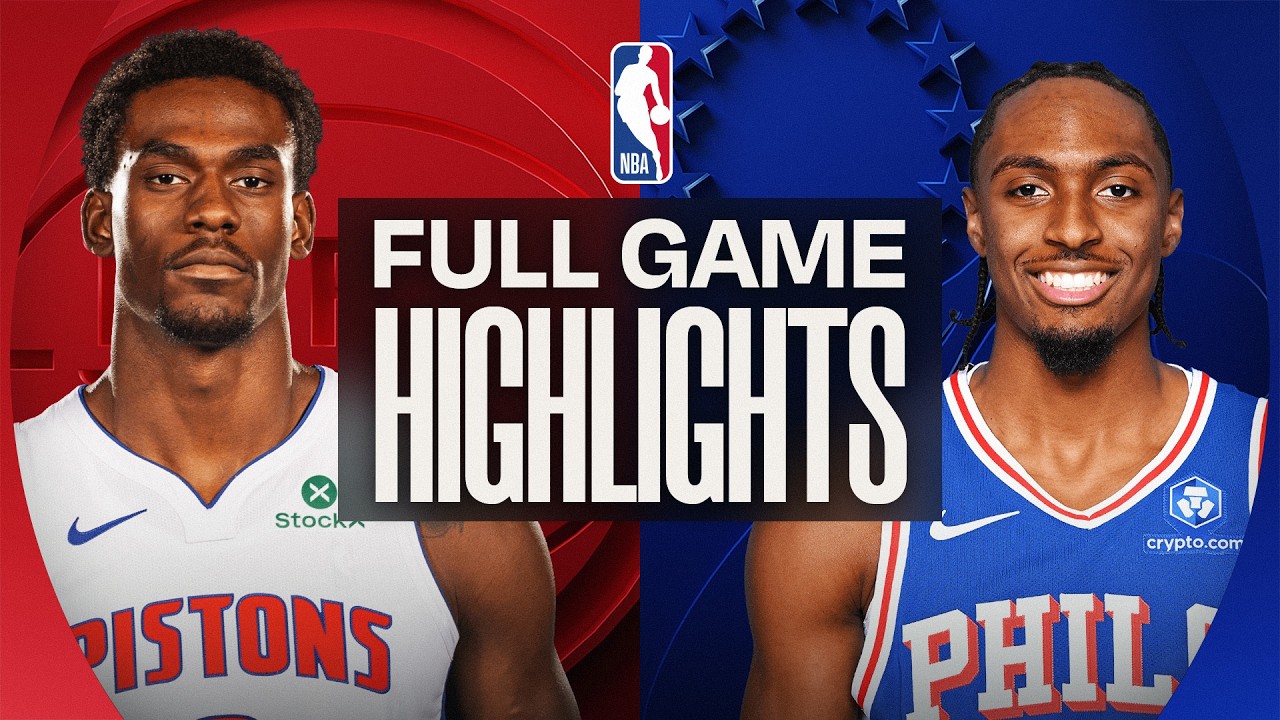 PISTONS at 76ERS | FULL GAME HIGHLIGHTS | April 4, 2026 PISTONS at 76ERS | FULL GAME HIGHLIGHTS | April 4, 2026