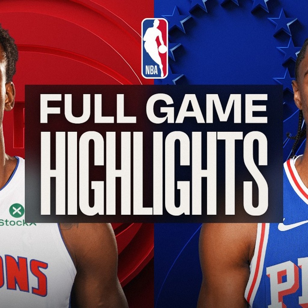 PISTONS at 76ERS | FULL GAME HIGHLIGHTS | April 4, 2026 PISTONS at 76ERS | FULL GAME HIGHLIGHTS | April 4, 2026