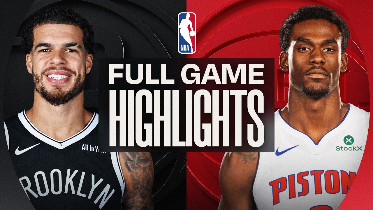 NETS at PISTONS | FULL GAME HIGHLIGHTS | March 7, 2026 NETS at PISTONS | FULL GAME HIGHLIGHTS | March 7, 2026
