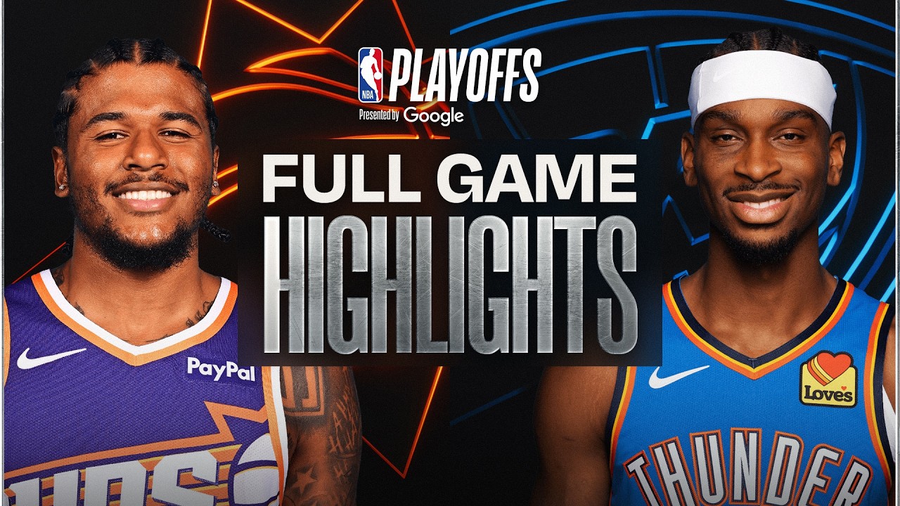 #8 SUNS at #1 THUNDER | FULL GAME 2 HIGHLIGHTS | April 22, 2026 #8 SUNS at #1 THUNDER | FULL GAME 2 HIGHLIGHTS | April 22, 2026