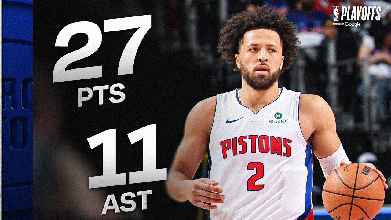 Cade Cunningham Joins Pistons History with 27-PT 11-AST Game 2 vs Magic | April 22, 2026 Cade Cunningham Joins Pistons History with 27-PT 11-AST Game 2 vs Magic | April 22, 2026