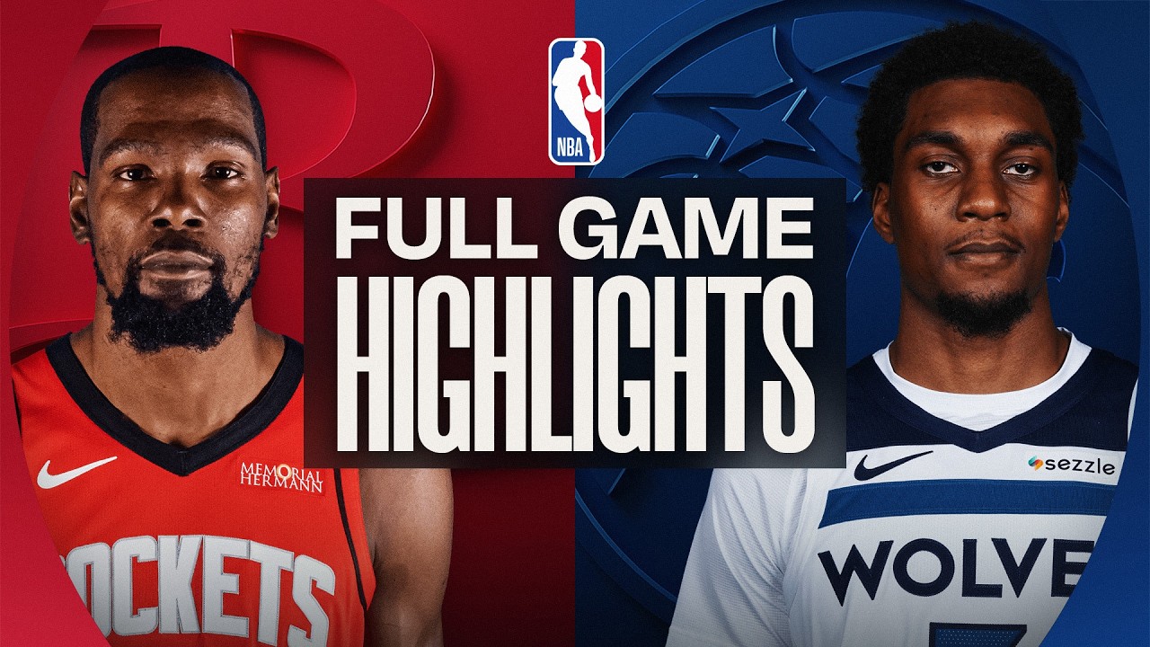 ROCKETS at TIMBERWOLVES | FULL GAME HIGHLIGHTS | March 25, 2026 ROCKETS at TIMBERWOLVES | FULL GAME HIGHLIGHTS | March 25, 2026
