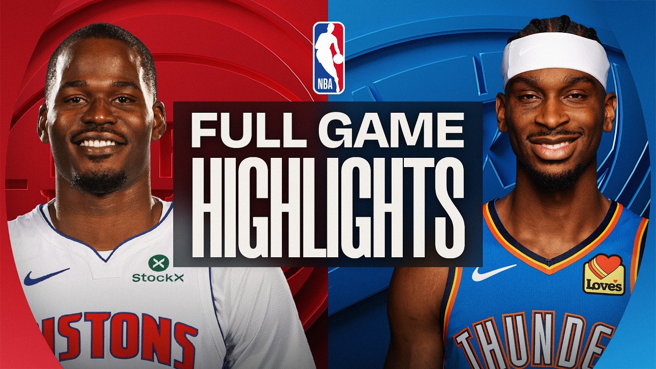 PISTONS at THUNDER | FULL GAME HIGHLIGHTS | March 30, 2026 PISTONS at THUNDER | FULL GAME HIGHLIGHTS | March 30, 2026