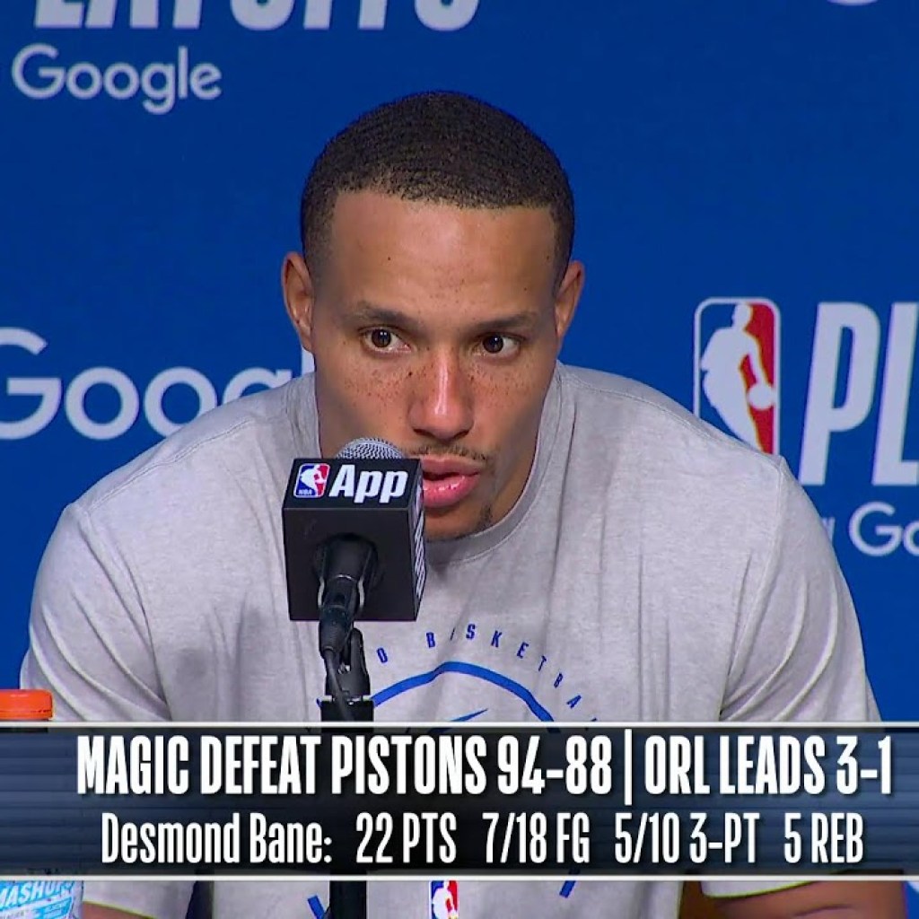 Detroit Pistons vs. Orlando Magic | Game 4 Postgame Media Availability Detroit Pistons vs. Orlando Magic | Game 4 Postgame Media Availability