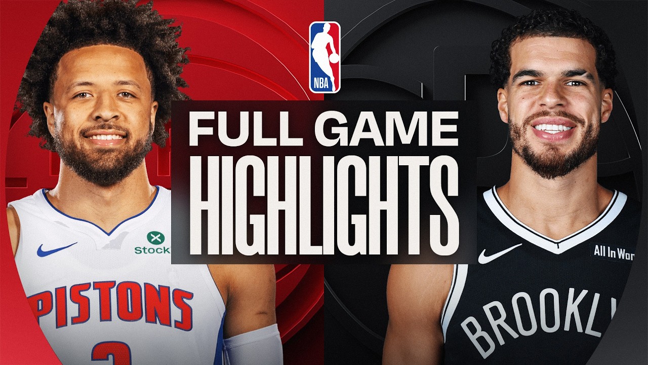 PISTONS at NETS | FULL GAME HIGHLIGHTS | March 10, 2026 PISTONS at NETS | FULL GAME HIGHLIGHTS | March 10, 2026