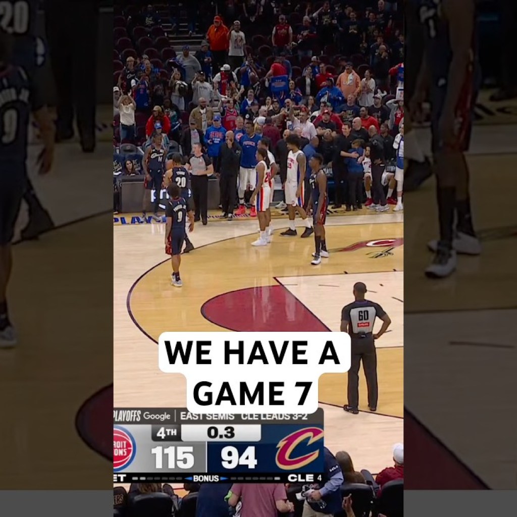 Pistons force a Game 7! Pistons force a Game 7!