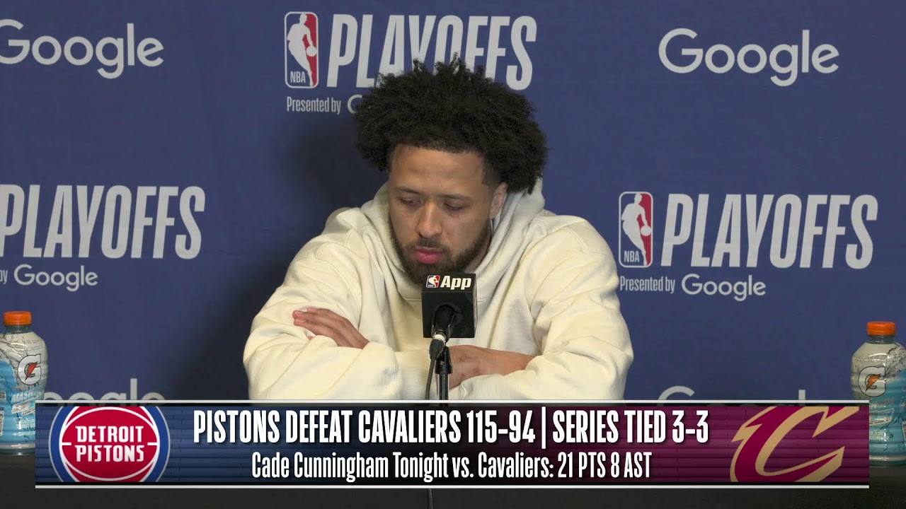 Detroit Pistons vs. Cleveland Cavaliers | Game 6 Postgame Media Availability Detroit Pistons vs. Cleveland Cavaliers | Game 6 Postgame Media Availability