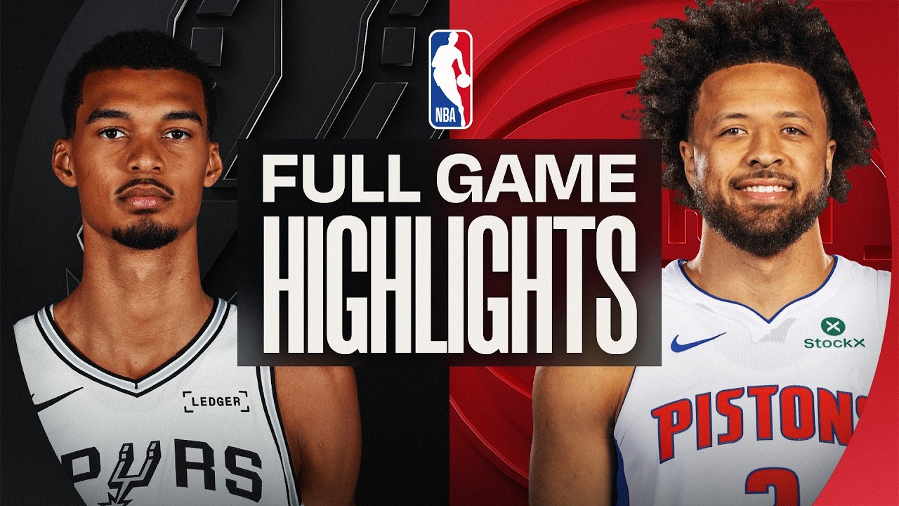 PISTONS at SPURS | FULL GAME HIGHLIGHTS | February 23, 2026 PISTONS at SPURS | FULL GAME HIGHLIGHTS | February 23, 2026