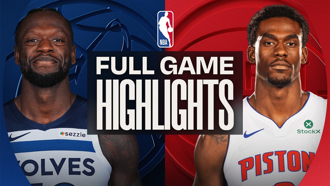 TIMBERWOLVES at PISTONS | FULL GAME HIGHLIGHTS | April 2, 2026 TIMBERWOLVES at PISTONS | FULL GAME HIGHLIGHTS | April 2, 2026