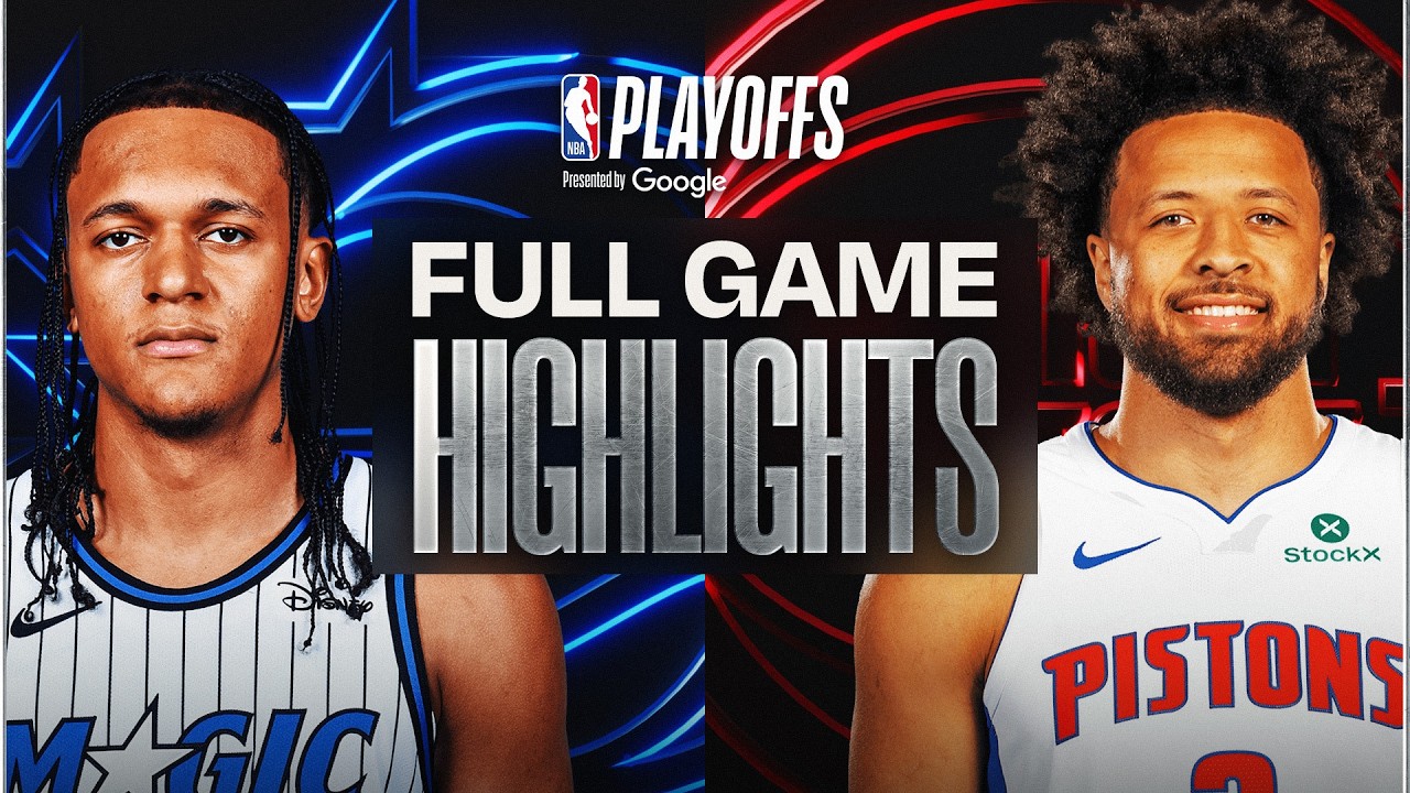 #8 MAGIC at #1 PISTONS | FULL GAME 1 HIGHLIGHTS | April 19, 2026 #8 MAGIC at #1 PISTONS | FULL GAME 1 HIGHLIGHTS | April 19, 2026