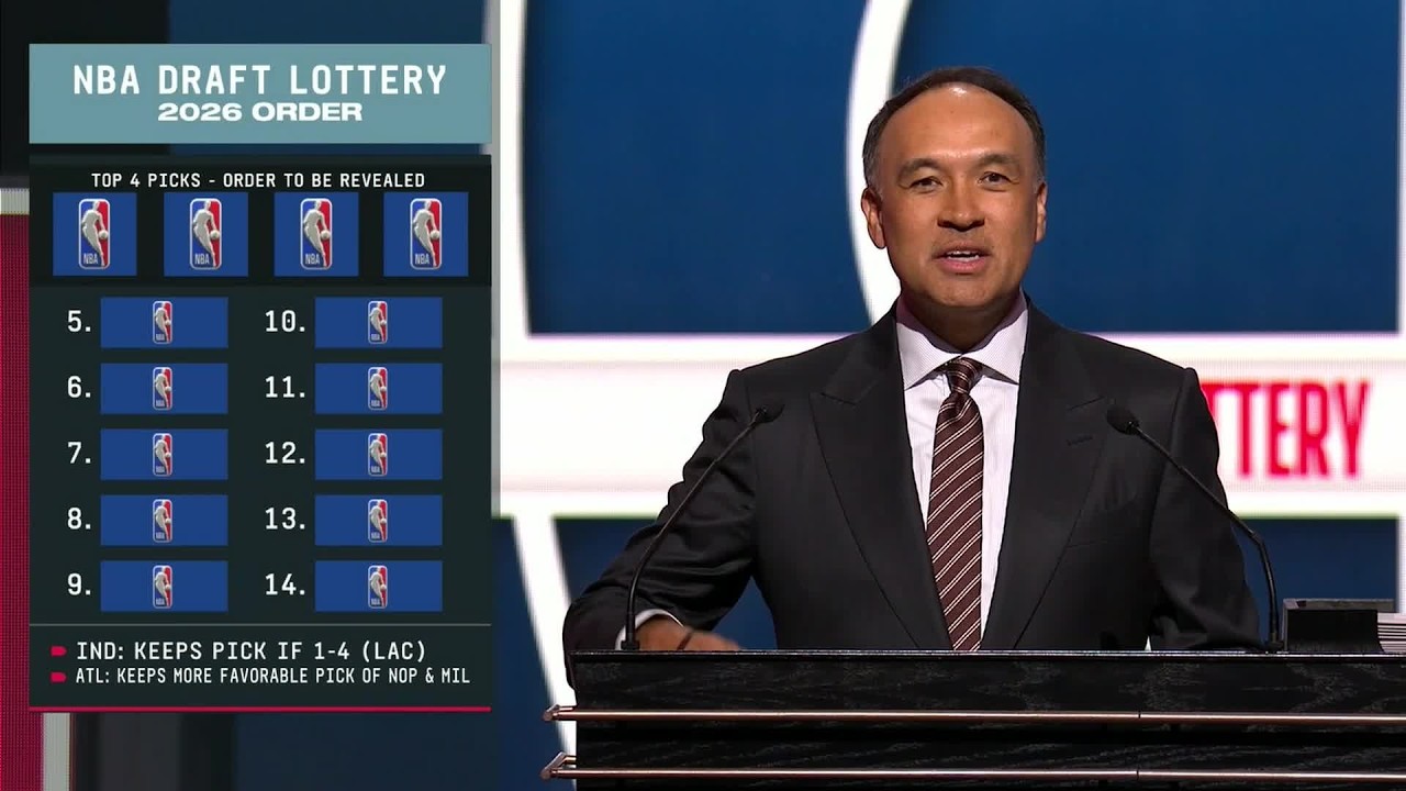 The 2026 NBA Draft Lottery The 2026 NBA Draft Lottery