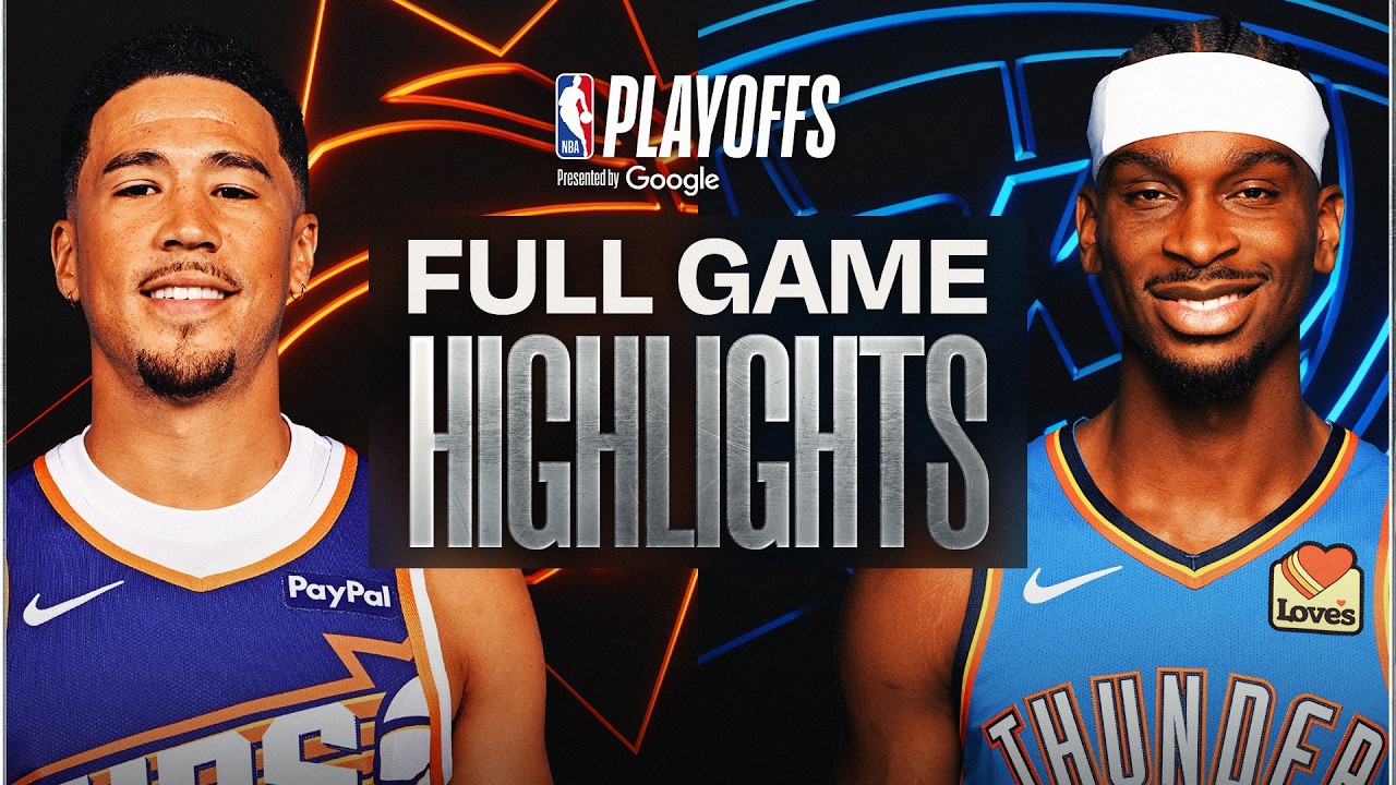 #8 SUNS at #1 THUNDER | FULL GAME 1 HIGHLIGHTS | April 19, 2026 #8 SUNS at #1 THUNDER | FULL GAME 1 HIGHLIGHTS | April 19, 2026